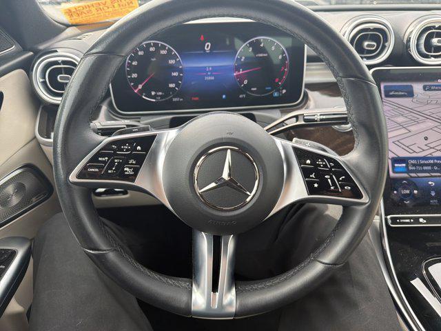 used 2023 Mercedes-Benz C-Class car, priced at $38,990