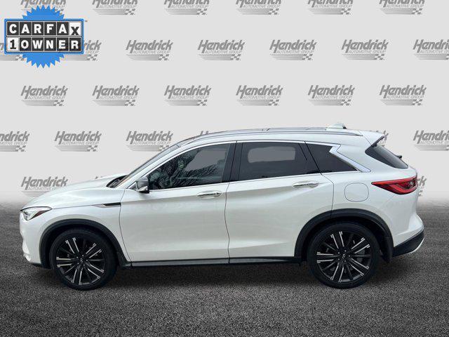 used 2021 INFINITI QX50 car, priced at $19,990