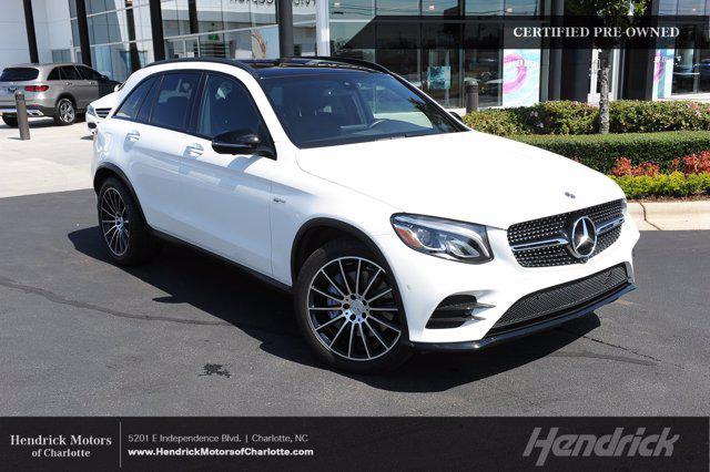 used 2018 Mercedes-Benz AMG GLC 43 car, priced at $29,990
