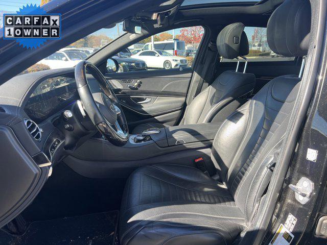 used 2020 Mercedes-Benz S-Class car, priced at $49,990