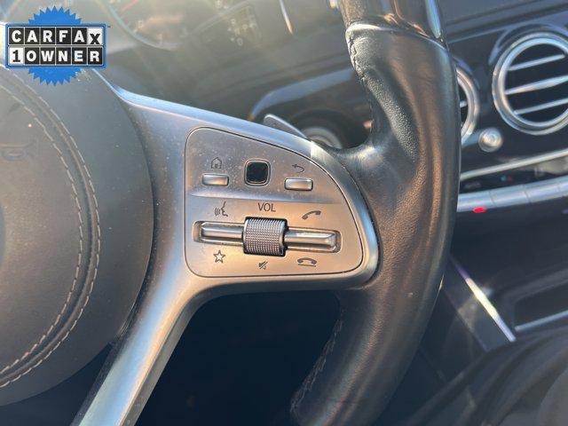 used 2020 Mercedes-Benz S-Class car, priced at $49,990