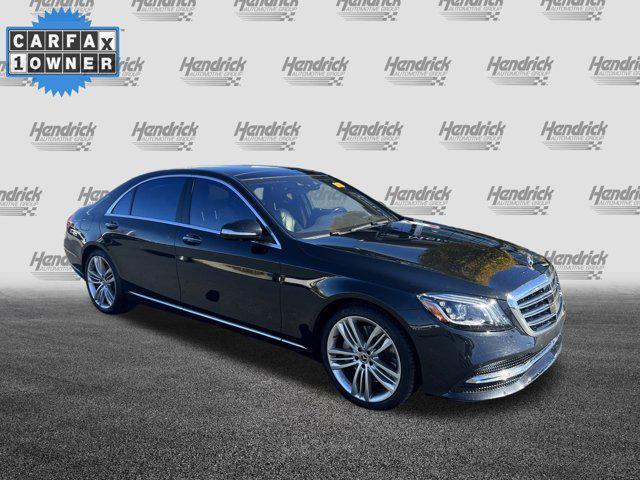 used 2020 Mercedes-Benz S-Class car, priced at $49,990