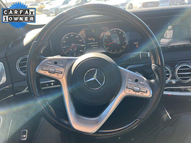 used 2020 Mercedes-Benz S-Class car, priced at $49,990