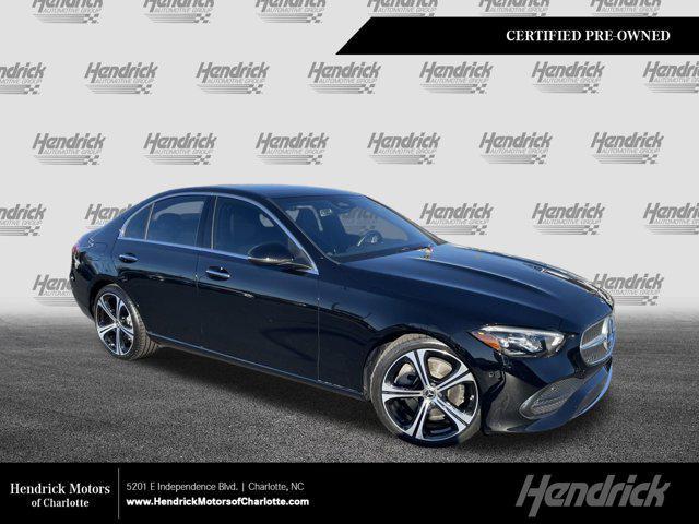 used 2024 Mercedes-Benz C-Class car, priced at $38,990