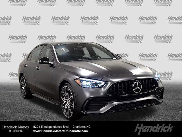 new 2026 Mercedes-Benz AMG C 43 car, priced at $75,415