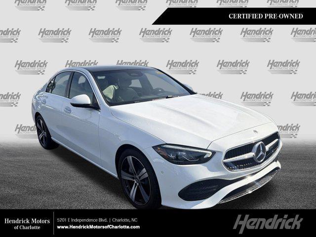 used 2025 Mercedes-Benz C-Class car, priced at $46,789