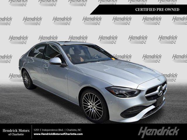 used 2024 Mercedes-Benz C-Class car, priced at $45,789