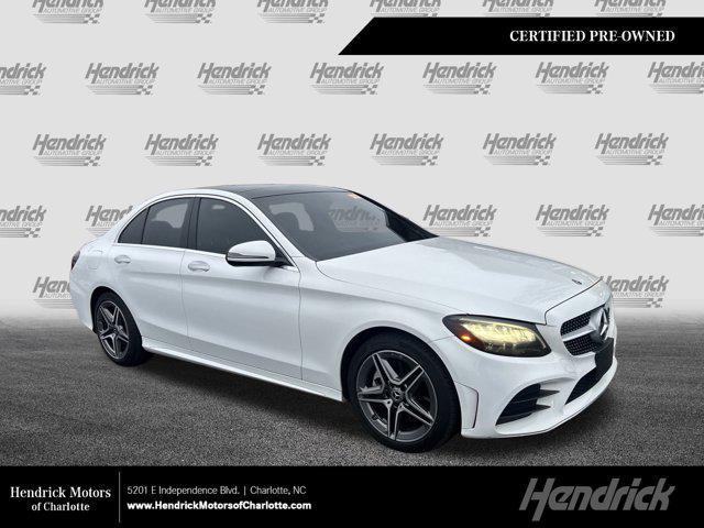 used 2021 Mercedes-Benz C-Class car, priced at $29,490