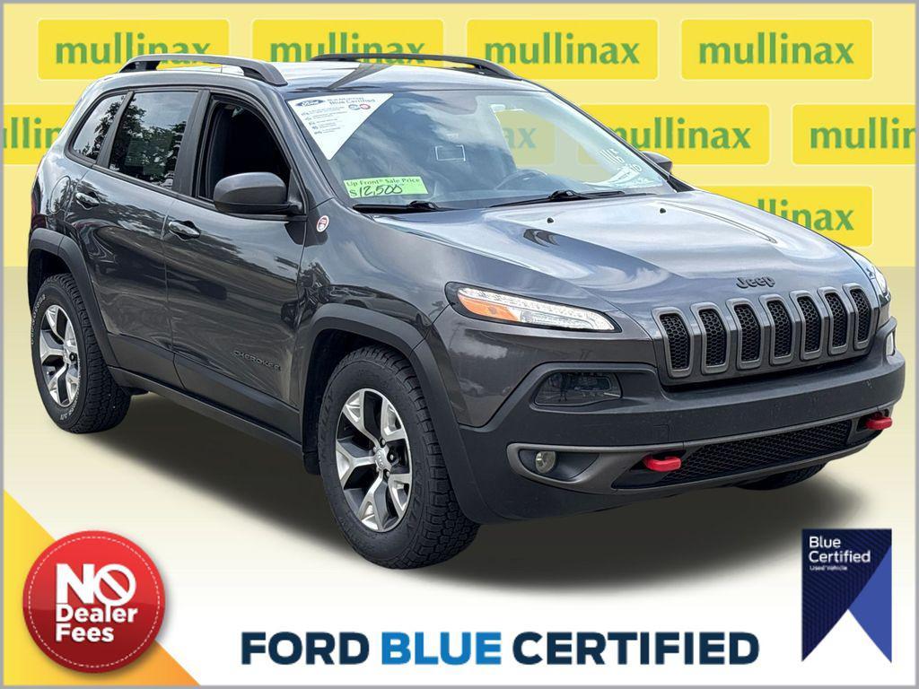 used 2017 Jeep Cherokee car, priced at $12,200