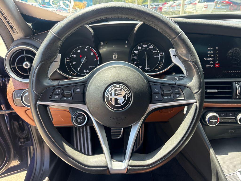 used 2018 Alfa Romeo Giulia car, priced at $16,200
