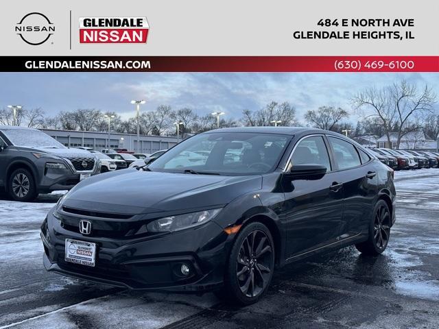 used 2020 Honda Civic car, priced at $19,199