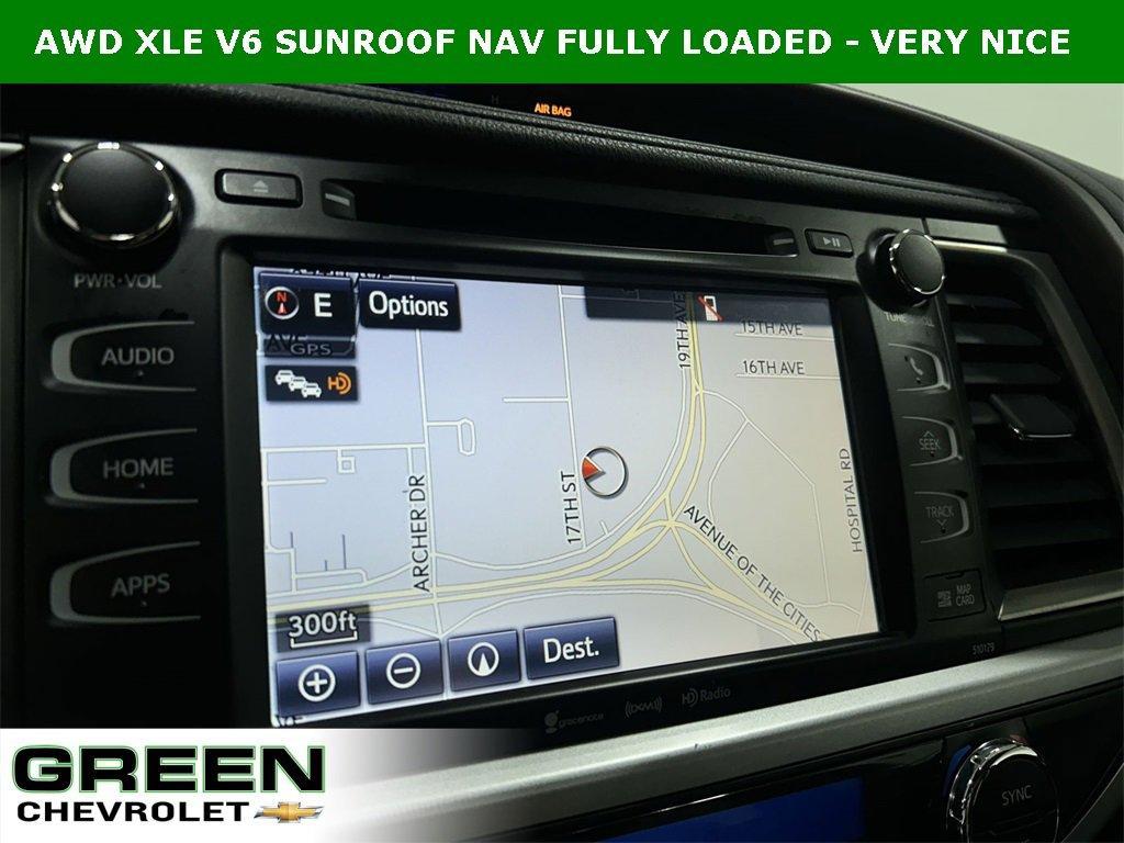 used 2017 Toyota Highlander car, priced at $19,500