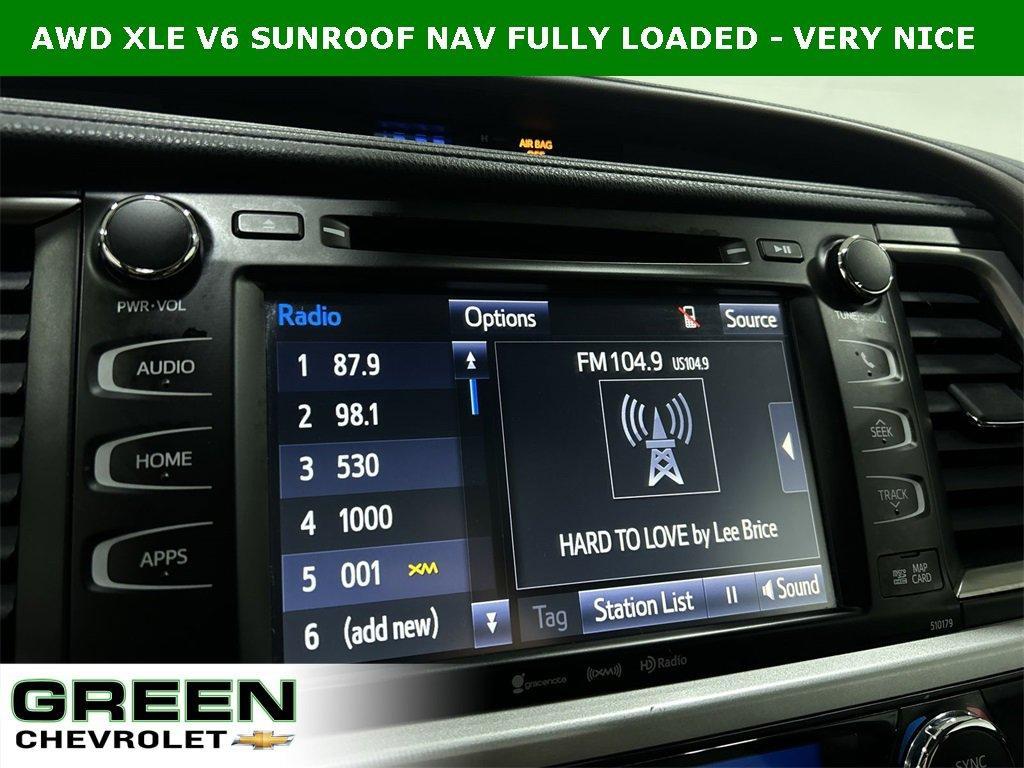 used 2017 Toyota Highlander car, priced at $19,500