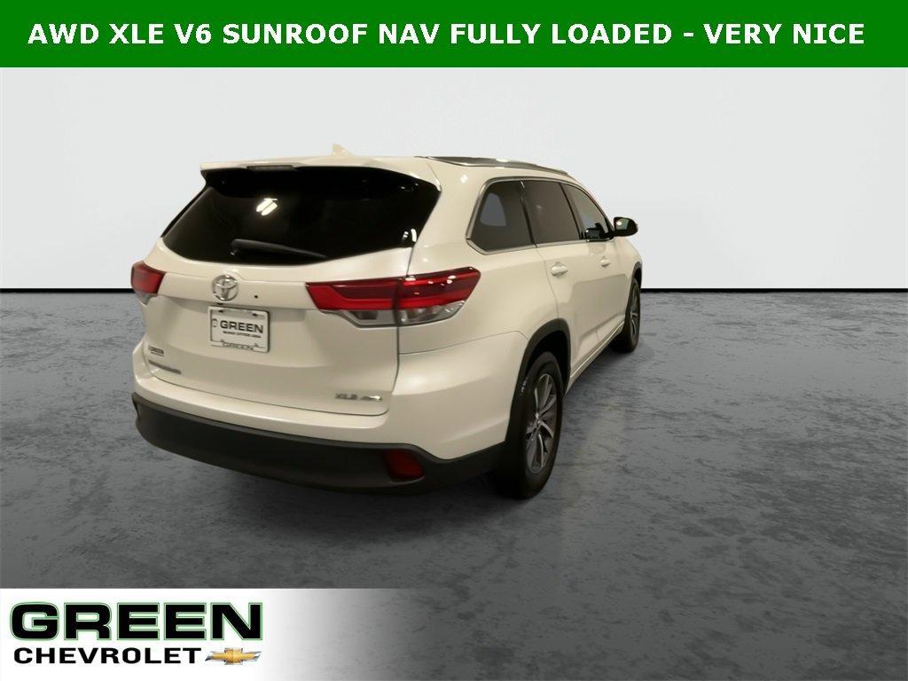 used 2017 Toyota Highlander car, priced at $19,500