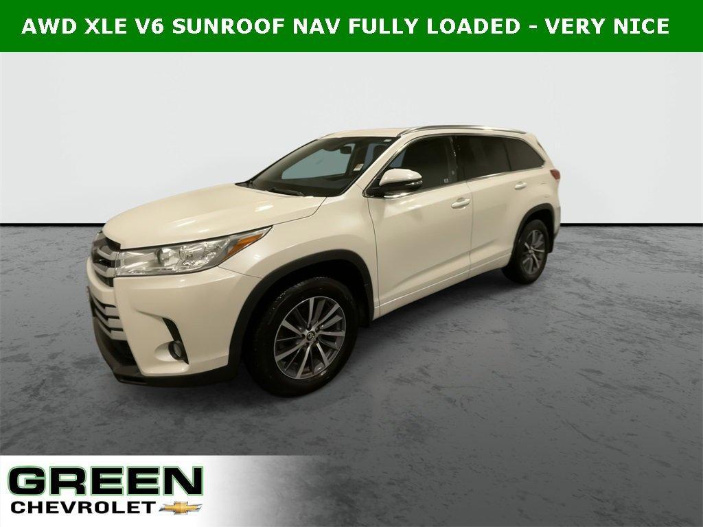 used 2017 Toyota Highlander car, priced at $19,500