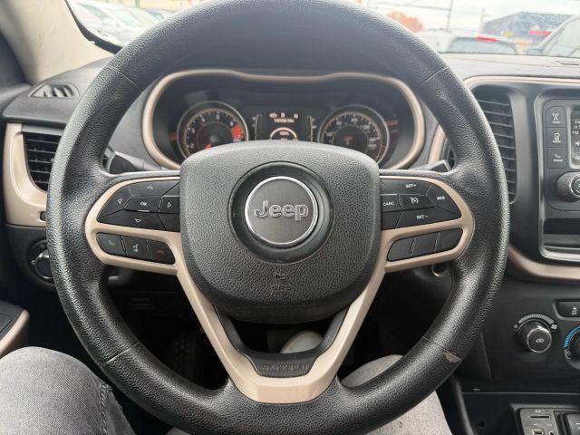 used 2017 Jeep Cherokee car, priced at $11,499