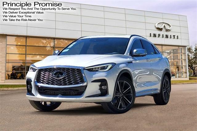 new 2025 INFINITI QX55 car, priced at $54,722
