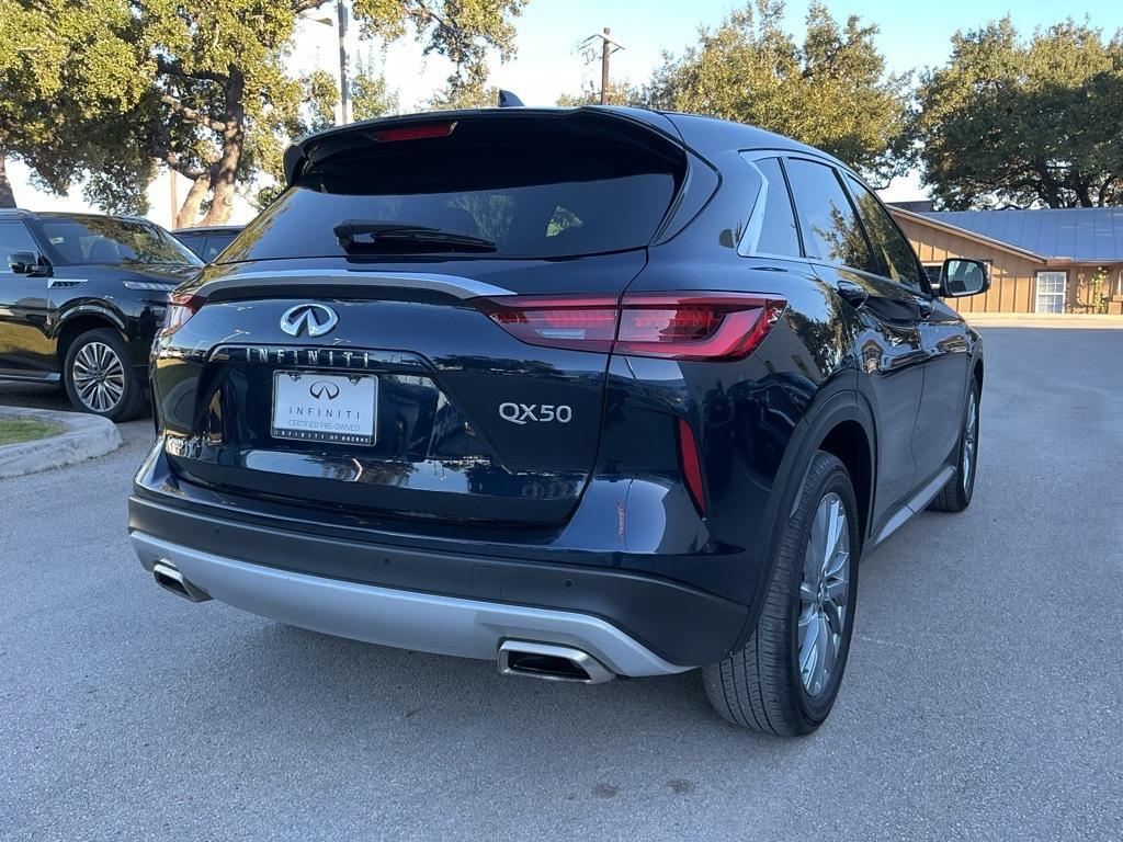 used 2024 INFINITI QX50 car, priced at $28,900