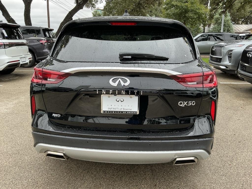 used 2025 INFINITI QX50 car, priced at $33,296