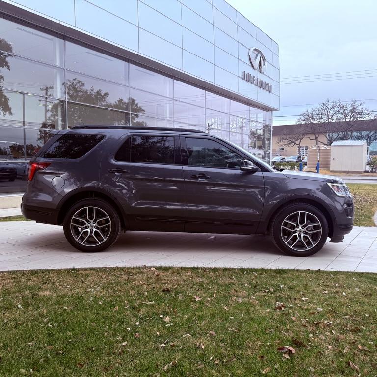 used 2018 Ford Explorer car, priced at $19,217