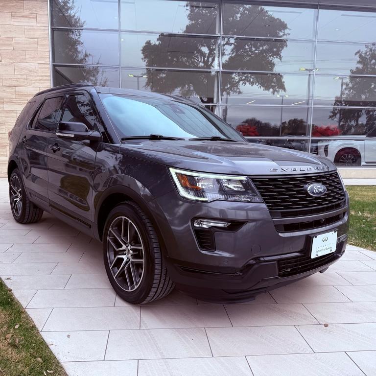 used 2018 Ford Explorer car, priced at $19,217
