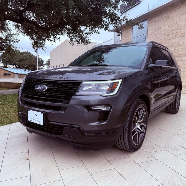 used 2018 Ford Explorer car, priced at $19,217