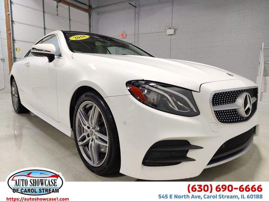 used 2018 Mercedes-Benz E-Class car, priced at $29,995