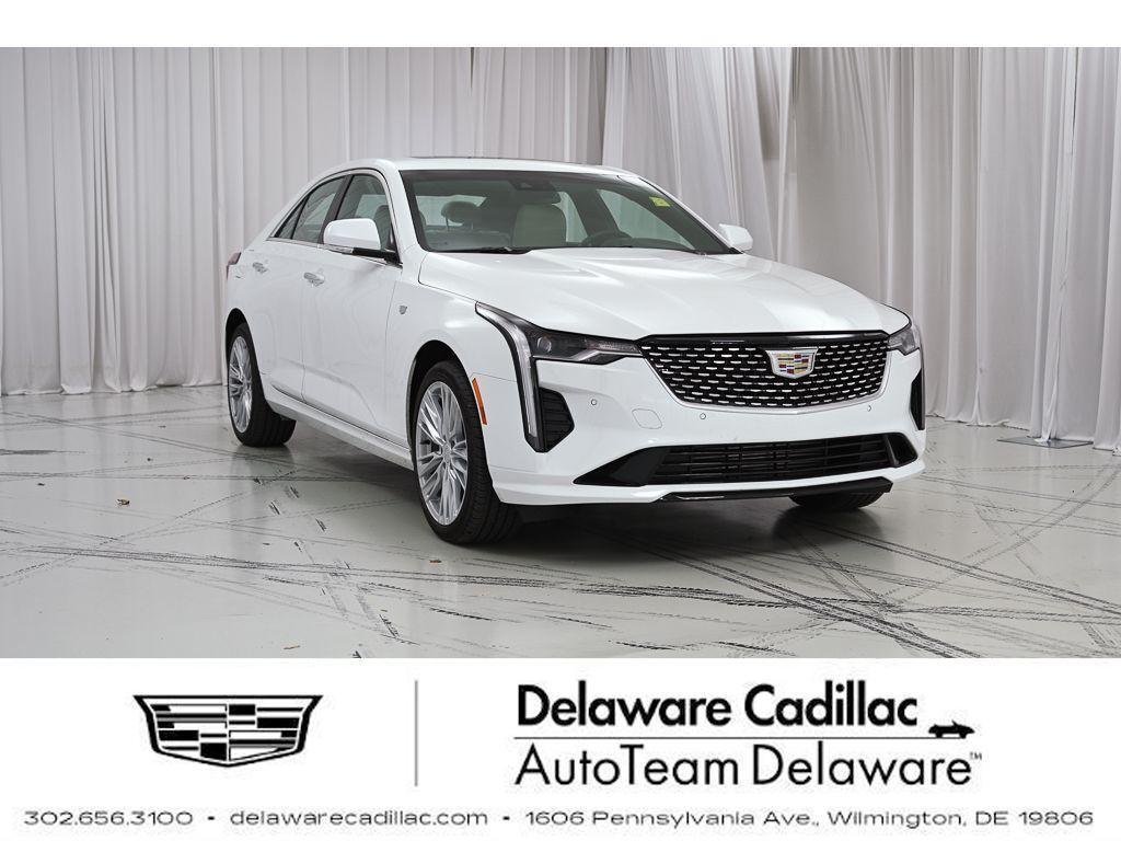 new 2025 Cadillac CT4 car, priced at $47,040