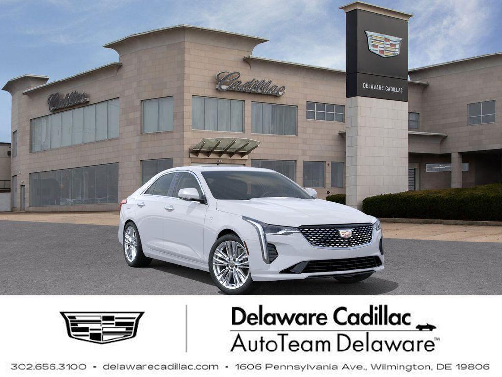 new 2025 Cadillac CT4 car, priced at $47,040
