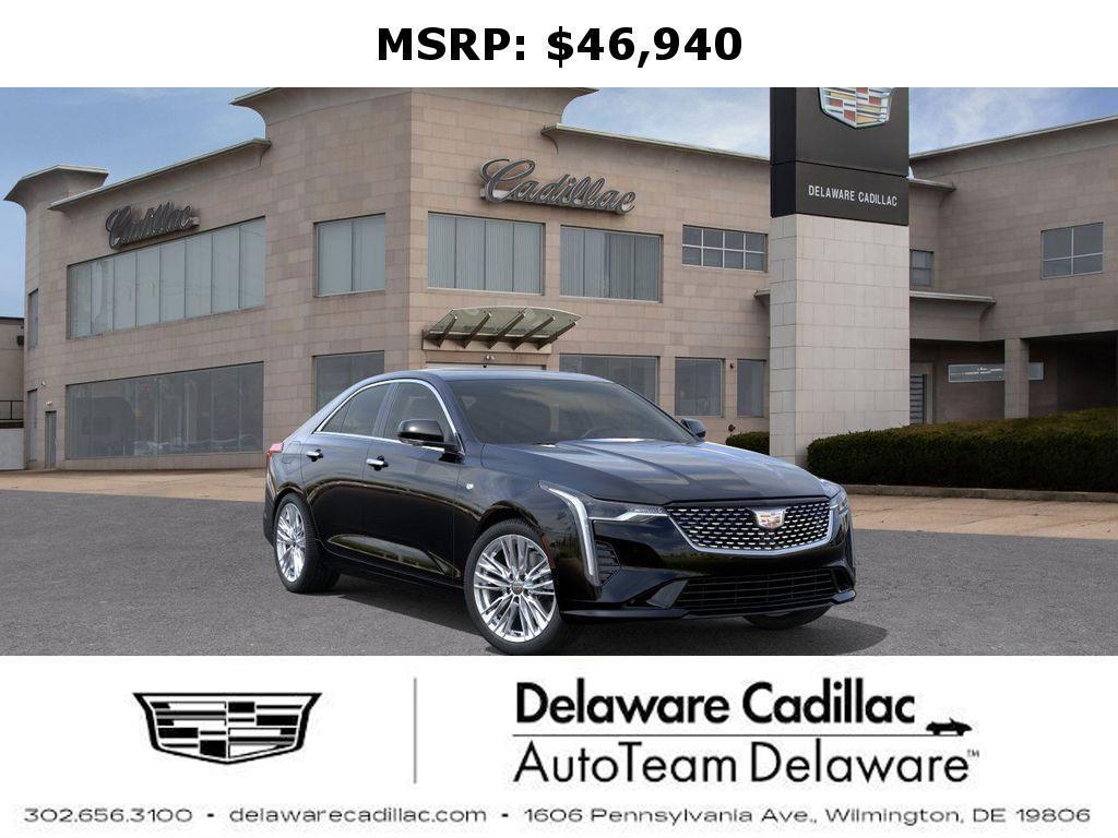new 2025 Cadillac CT4 car, priced at $44,940