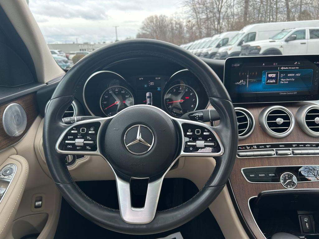 used 2019 Mercedes-Benz C-Class car, priced at $18,500