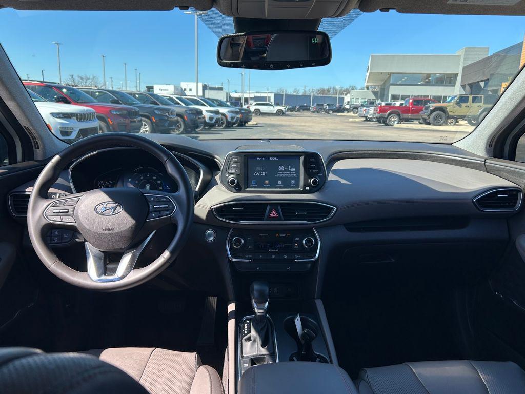 used 2019 Hyundai Santa Fe car, priced at $17,200
