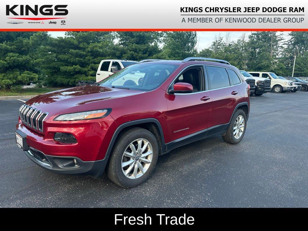 used 2017 Jeep Cherokee car, priced at $11,948