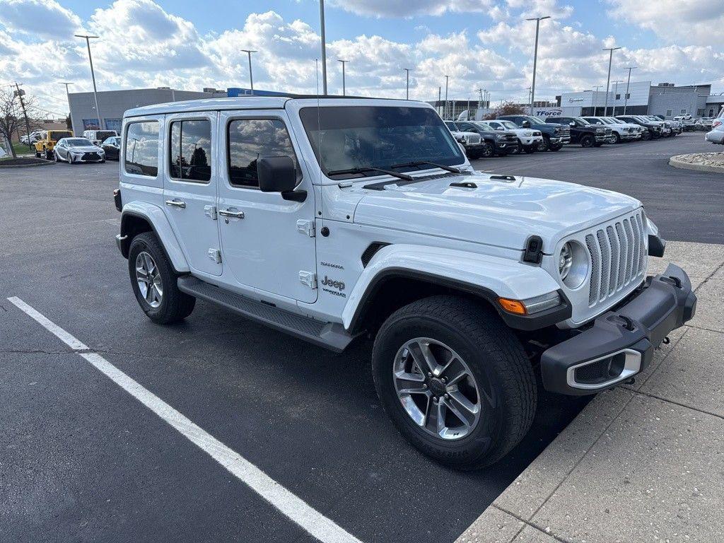 used 2021 Jeep Wrangler Unlimited car, priced at $33,500