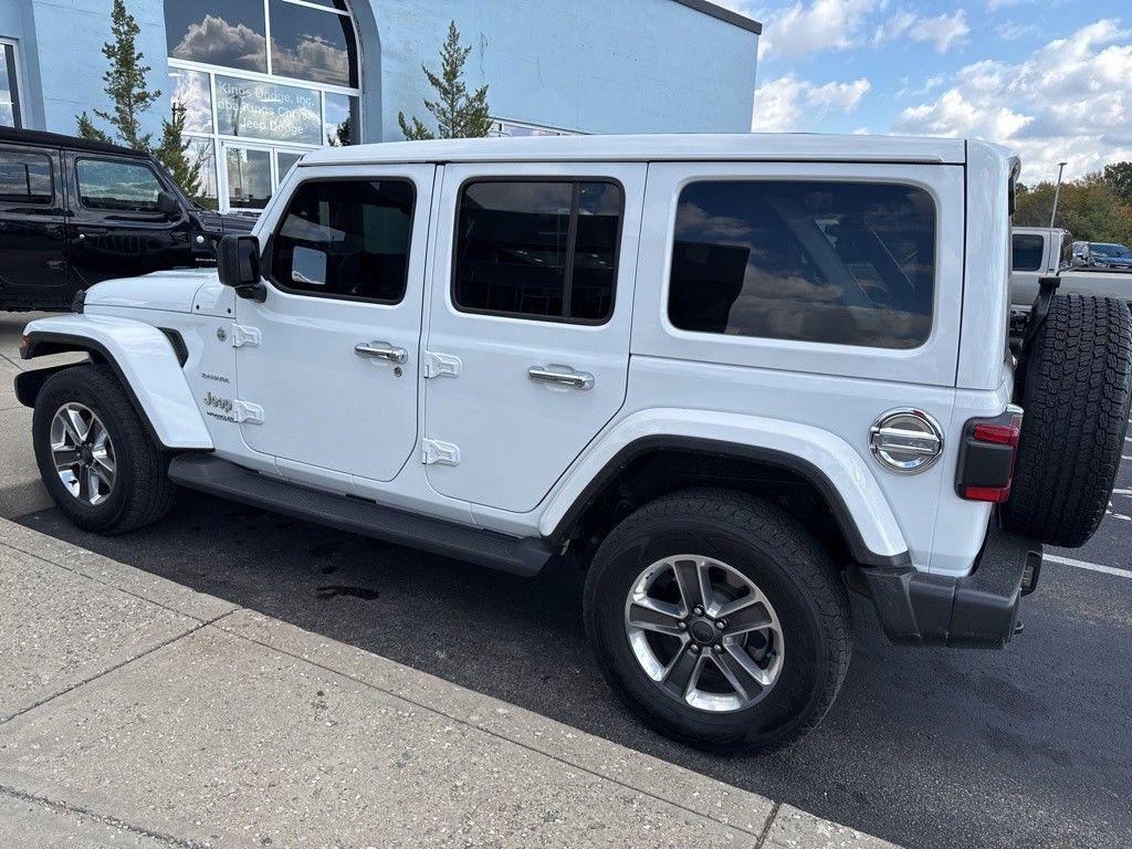 used 2021 Jeep Wrangler Unlimited car, priced at $33,500