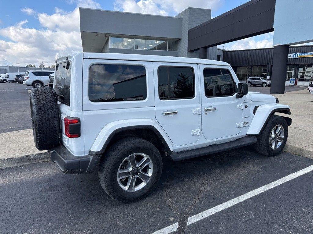 used 2021 Jeep Wrangler Unlimited car, priced at $33,500