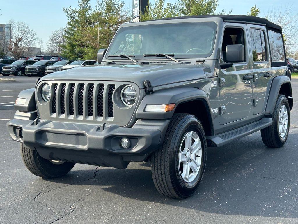 used 2021 Jeep Wrangler Unlimited car, priced at $23,000