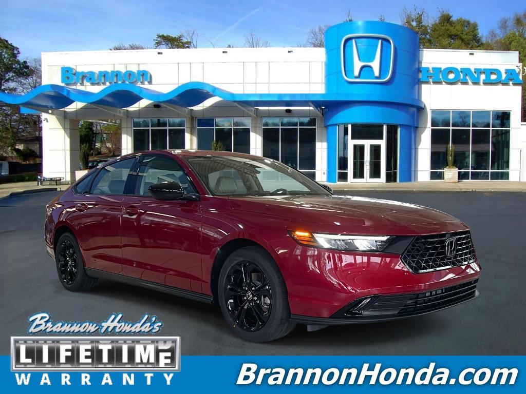 new 2025 Honda Accord car, priced at $30,750