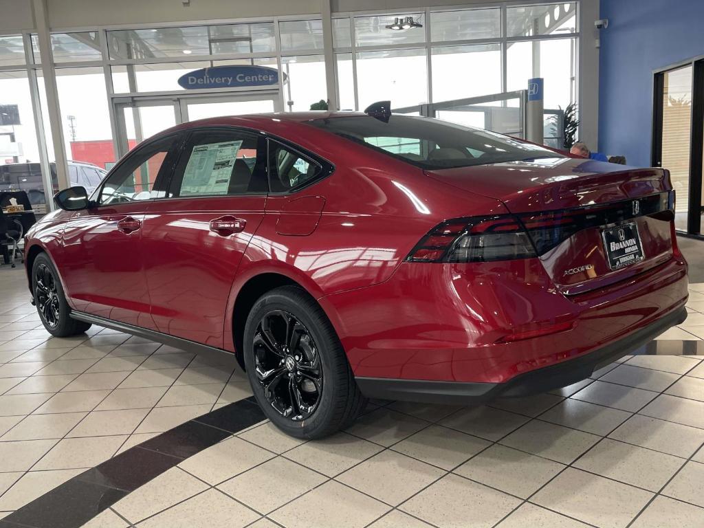 new 2025 Honda Accord car, priced at $30,750