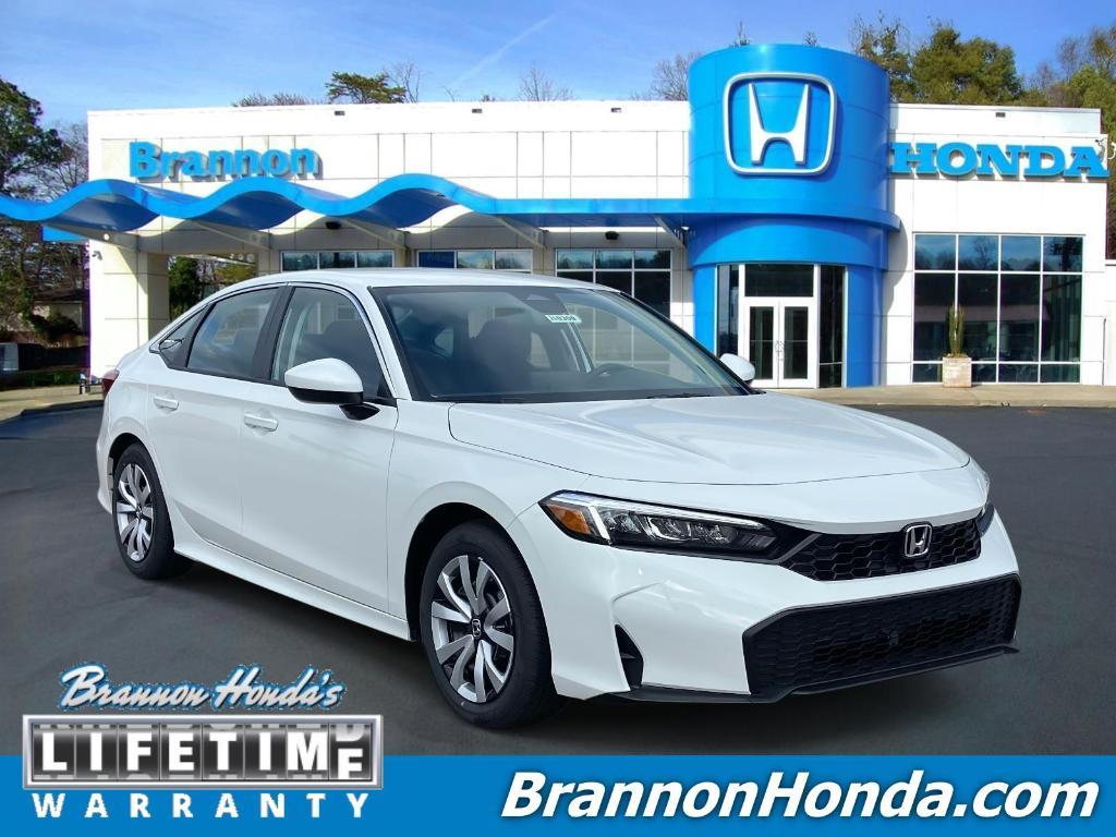 new 2026 Honda Civic car, priced at $25,191