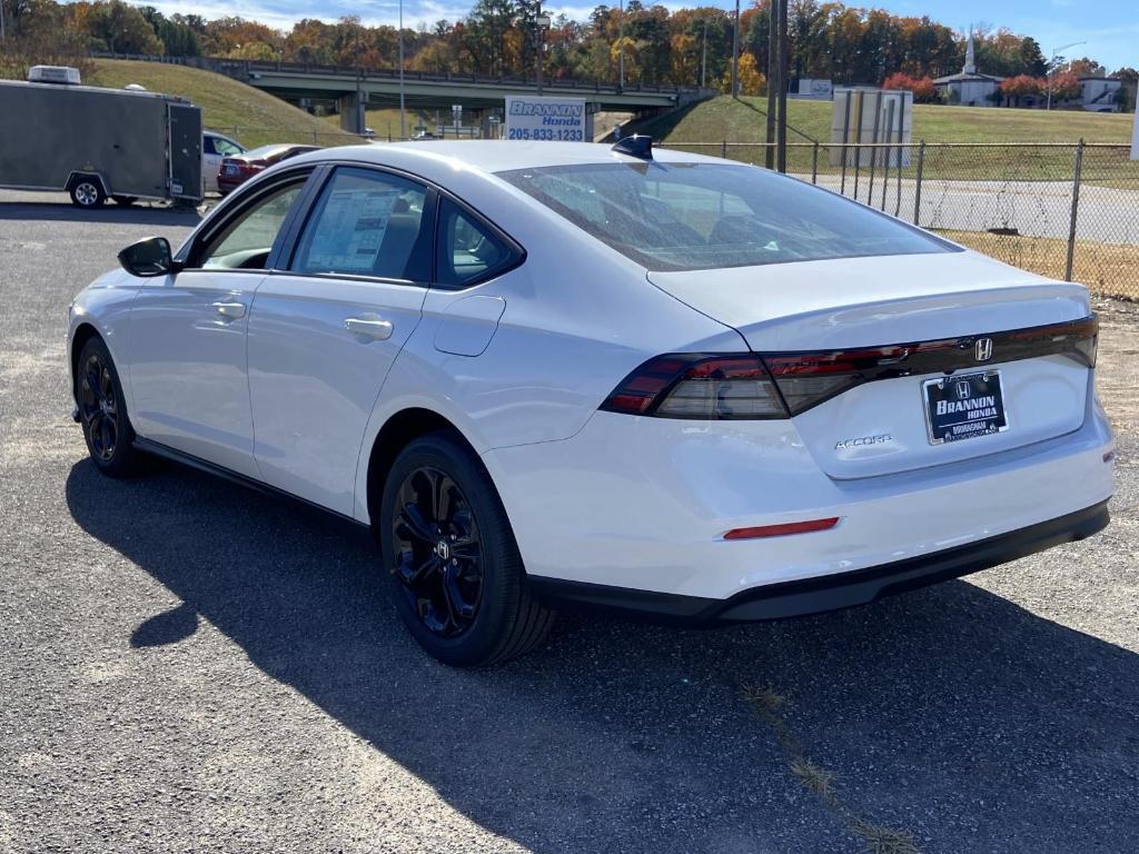 new 2025 Honda Accord car, priced at $30,750