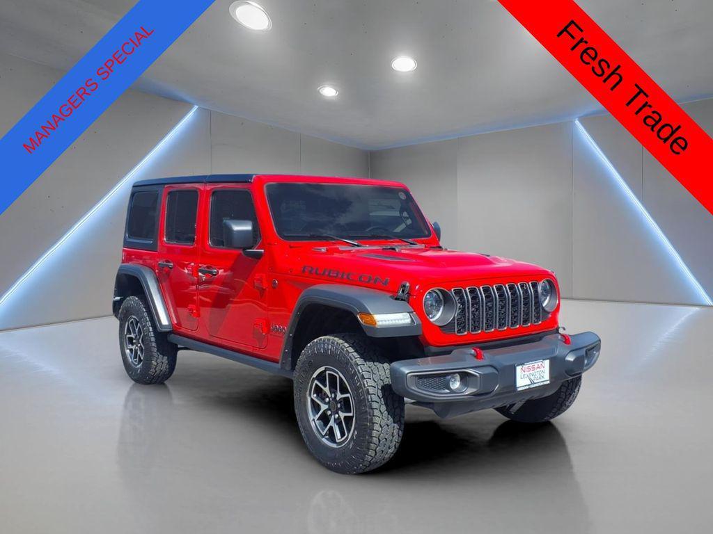 used 2024 Jeep Wrangler car, priced at $35,999