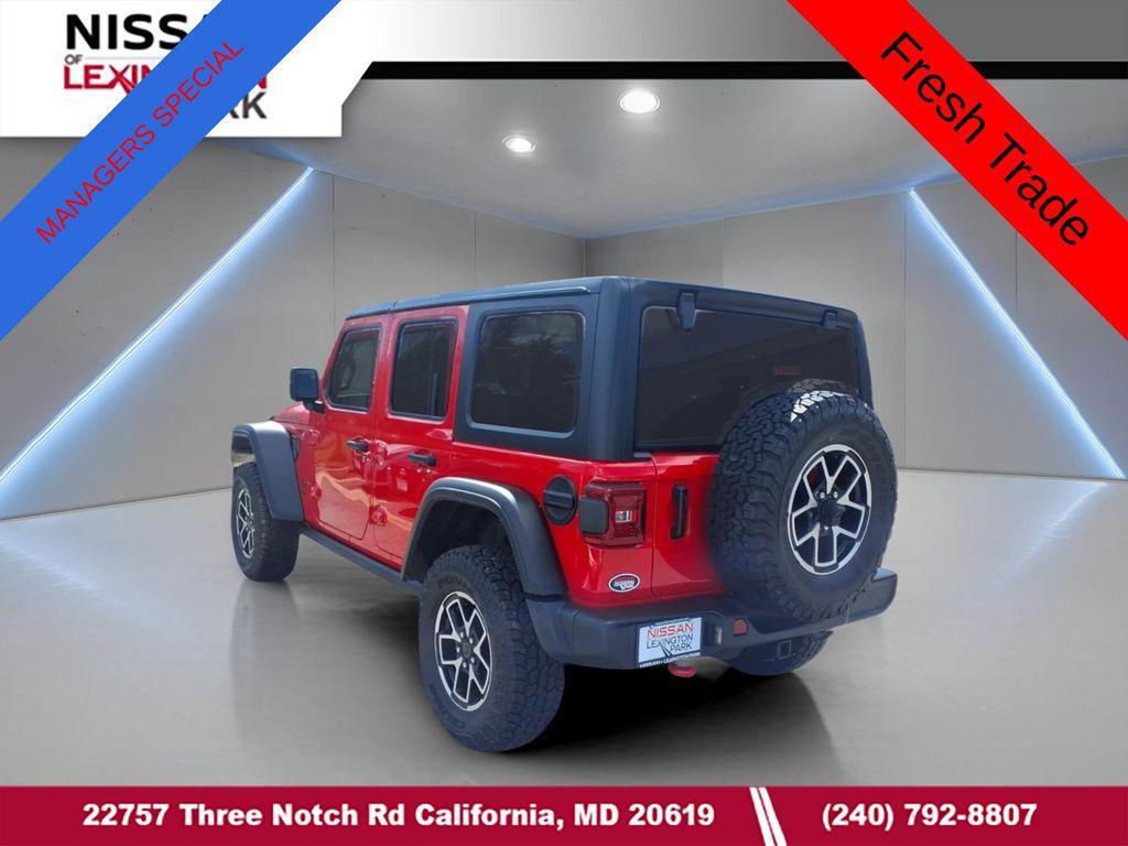 used 2024 Jeep Wrangler car, priced at $35,999