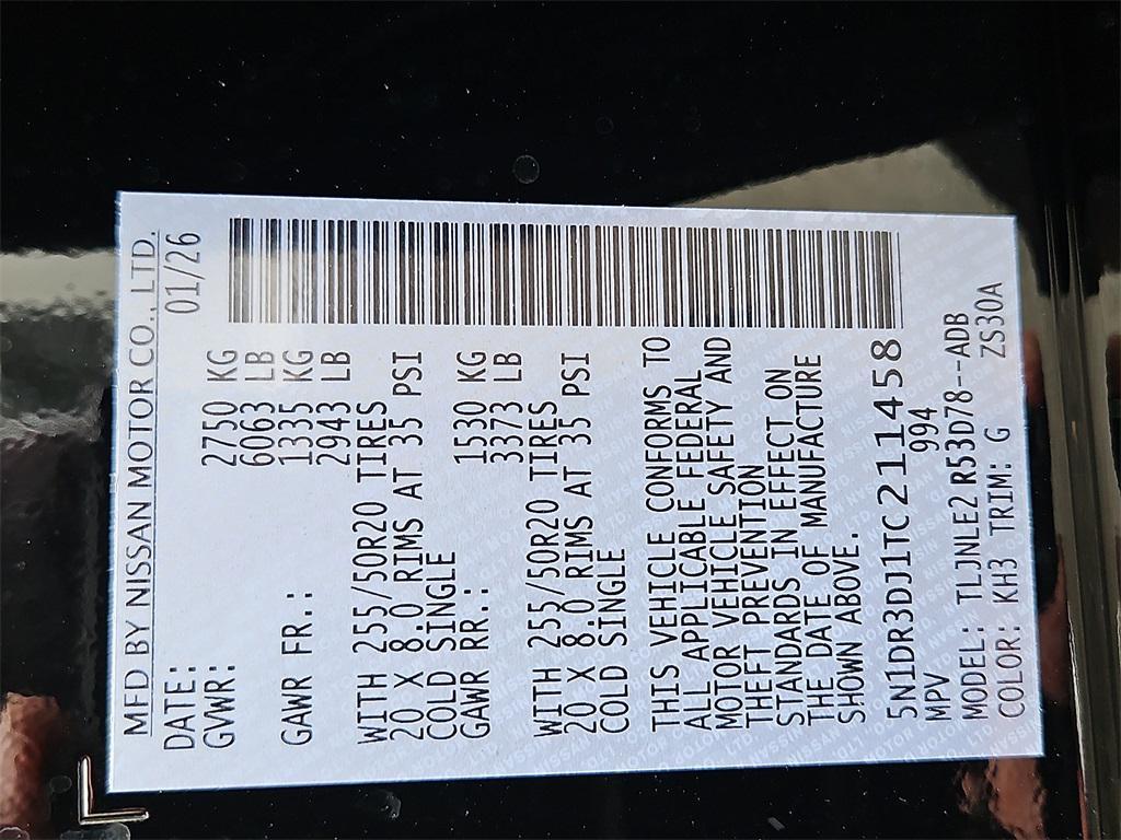 new 2026 Nissan Pathfinder car, priced at $52,390