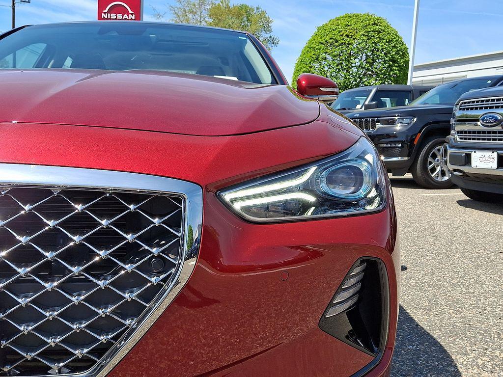 used 2020 Genesis G70 car, priced at $23,000