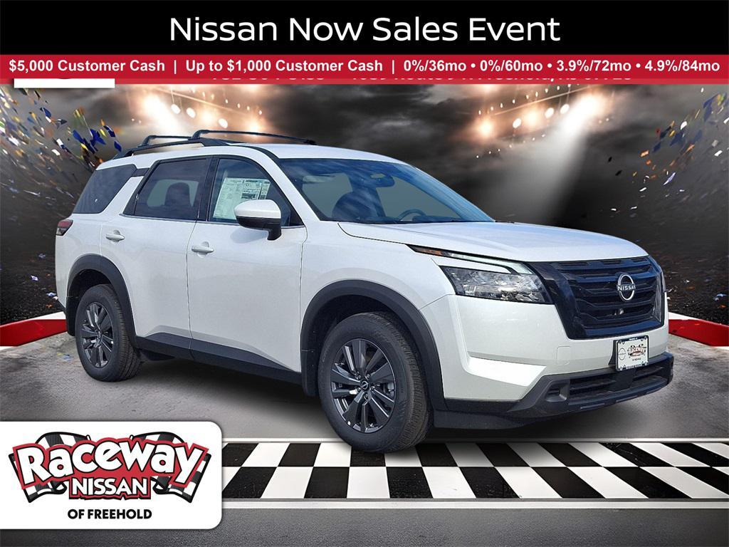 new 2025 Nissan Pathfinder car, priced at $37,112