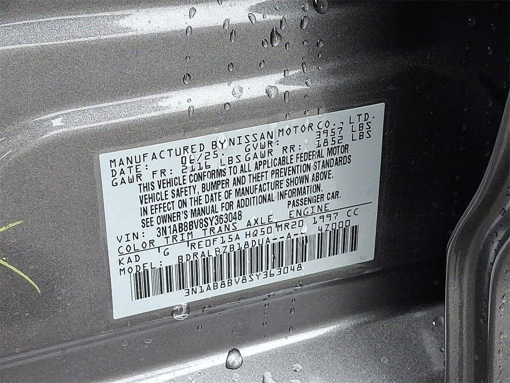 new 2025 Nissan Sentra car, priced at $20,444