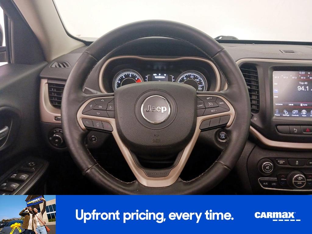 used 2016 Jeep Cherokee car, priced at $14,599