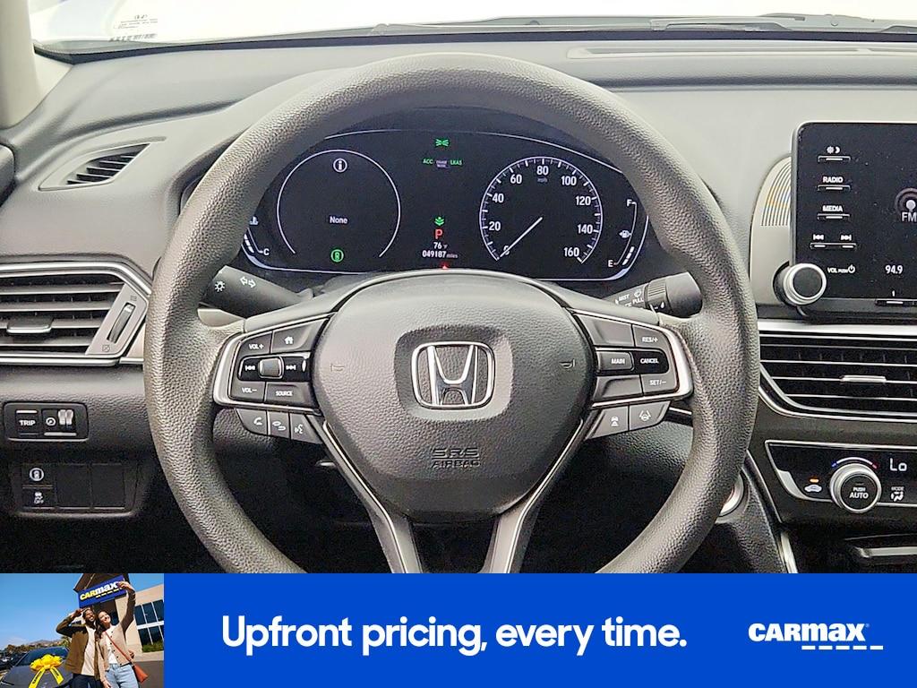 used 2020 Honda Accord car, priced at $21,998