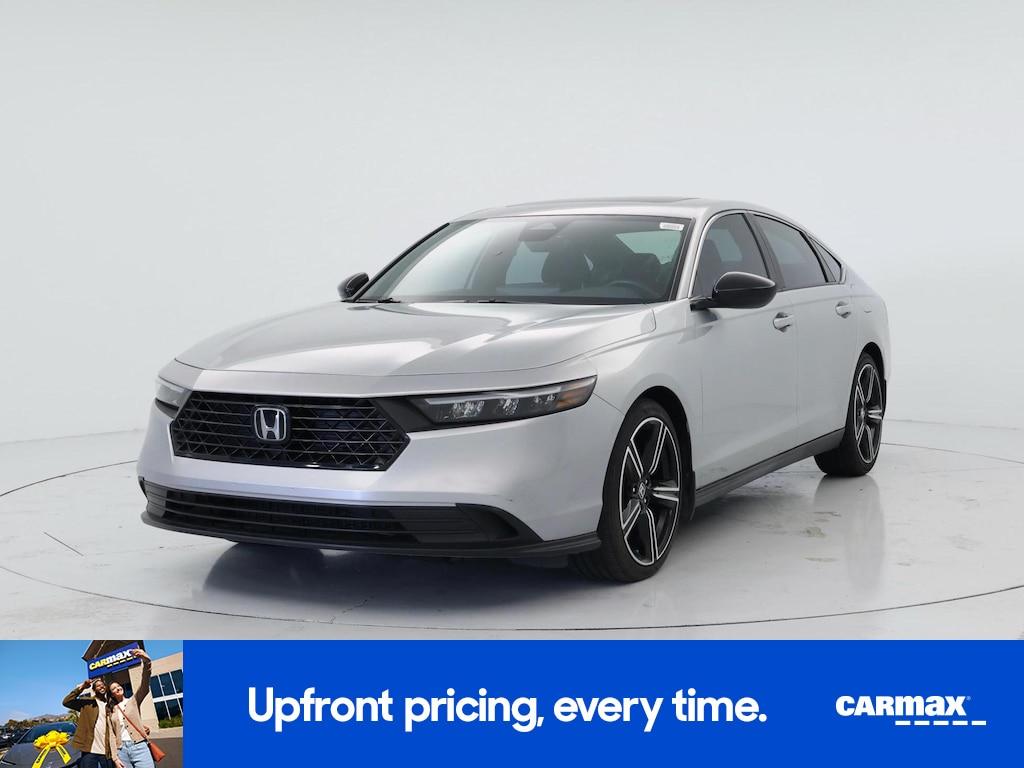 used 2024 Honda Accord Hybrid car, priced at $29,998